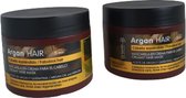 2 stuks Dr. Argan crèmemasker voor beschadigd haar