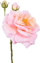 Viv! Home Luxuries Roos - zijden bloem - roze - 59cm