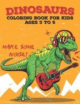 Dinosaur Coloring Book For Kids Ages 3 to 5