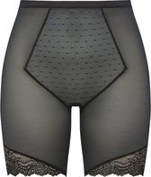 Spanx Spotlight On Lace Mid-Thigh Short Zwart-M