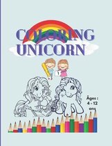 Coloring unicorn