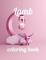 Lamb coloring book