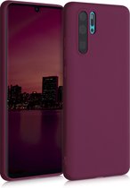 kwmobile telefoonhoesje voor Huawei P30 Pro - Hoesje voor smartphone - Back cover in bordeaux-violet