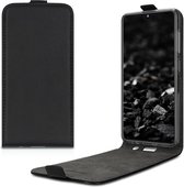kwmobile hoesje voor met Samsung Galaxy A41 - Flip cover met magnetische sluiting in zwart