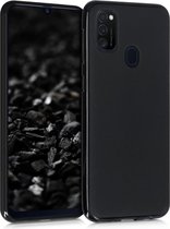 kwmobile telefoonhoesje voor Samsung Galaxy M21 - Hoesje voor smartphone - Back cover in mat zwart