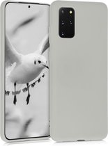 kwmobile telefoonhoesje voor Samsung Galaxy S20 Plus - Hoesje voor smartphone - Back cover in mat lichtgrijs