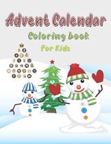 Advent Calendar Coloring Book For Kids