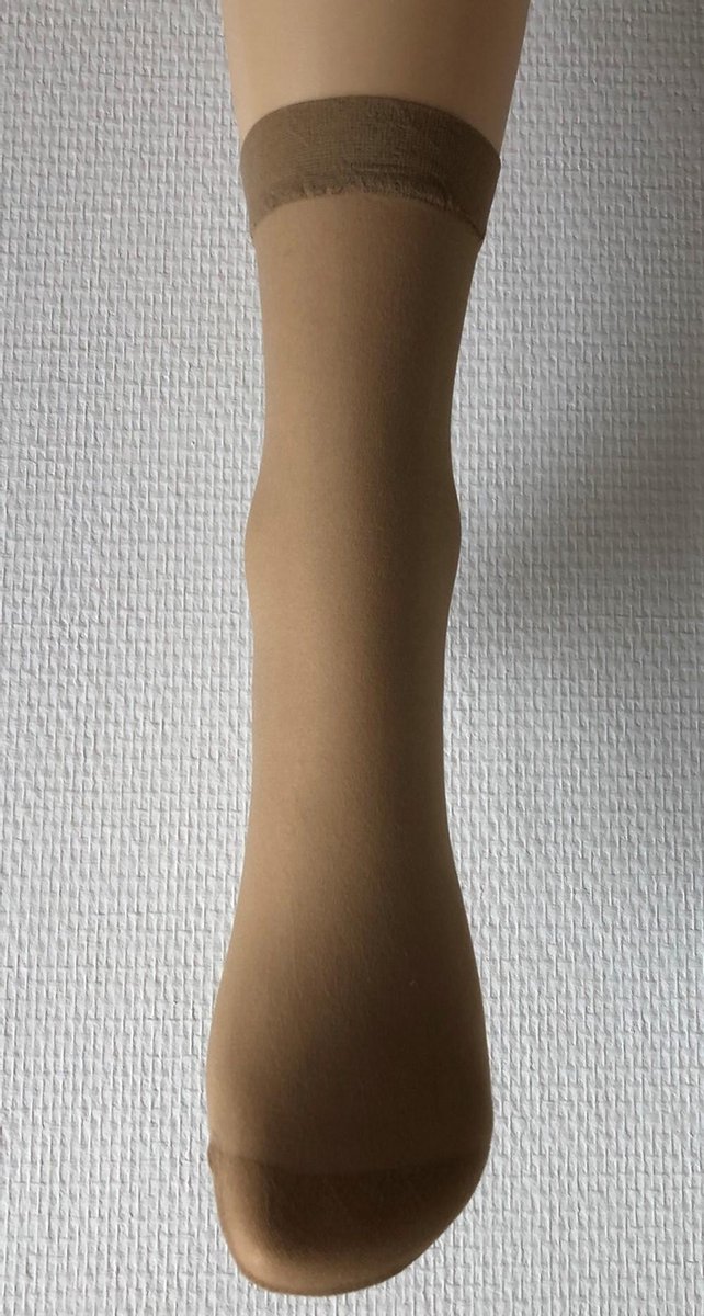 Pretty Polly Enkelkousjes - Everyday- Fresh - 15 Den - 3 Paar Voordeelverpakking - One Size - Natural