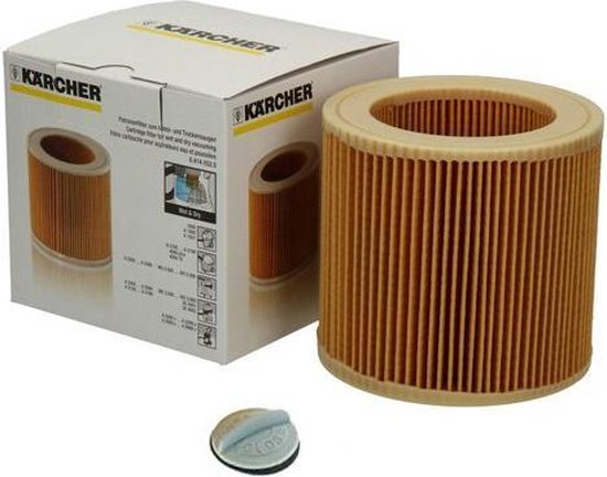 Karcher filter patroonfilter stofzuiger - 123 x 123 x 115 mm - origineel  karcher oa.... | bol
