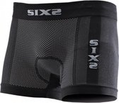 SIXS BOX2 Boxer Shorts Black Carbon Unisex (met zeem) Size M