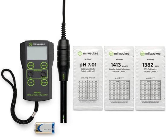 Milwaukee MW801 - pH/EC/TDS gecombineerde meter - Milwaukee Instruments