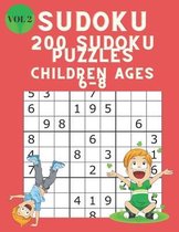 Omslag Sudoku 200 Sudoku Puzzles Children Ages 6-8