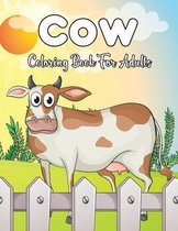 Cow Coloring Book For Adults