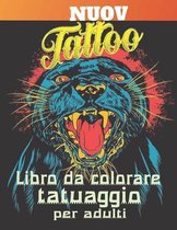 Libro da Colorare Tatuaggio per Adulti