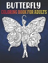 Butterfly Coloring Book for Adults