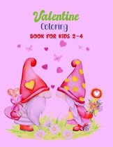 Valentine Coloring Book for Kids 2-4: Cute Animals Coloring For Toddlers Preschool
