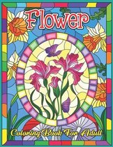 Flower Coloring Book for Adult