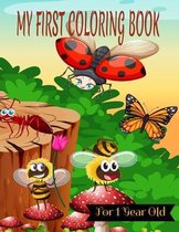 My First Coloring Book For 1 Year Old