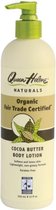 Queen Helene Organic Fair Trade Certified Cocoa Butter Body Lotion 350ml