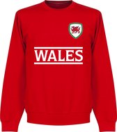 Wales Team Sweater - Rood - XXL
