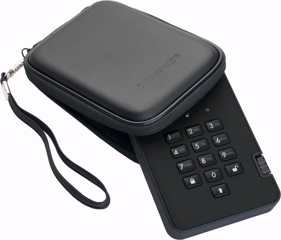 iStorage diskAshur2 SSD - externe harde schijf - 1 TB - SSD - Cijfercode - Zwart — afbeelding 3