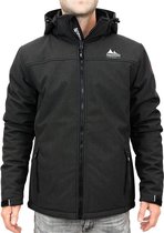 Nordberg Sjurd heren winterjas zwart maat 3XL