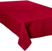 Tafelkleed rood anti vlek - 150 x 300 cm - Anti vlekken