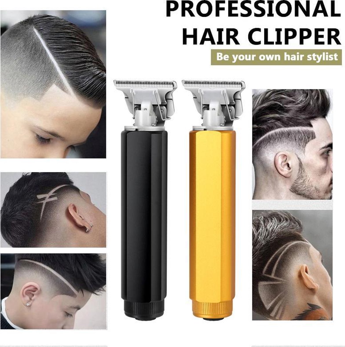 Kemei KM 1978 - Professional Hair Clipper - Haartrimmer - Draadloos - Oplaadbaar - Baardtrimmer - Trimmer - Bakkebaard - Styler