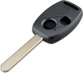 Clé de voiture 2 boutons avec lame de clé Boîtier de clé HON66RS3 adapté pour clé Honda Accord / Honda Civic / Honda Cr-v / Honda Jazz / Honda Stream / télécommande clé honda.