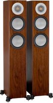 Monitor Audio Silver 200 - Compacte Hifi Vloerstaande Luidspreker - Walnoot (Paar)