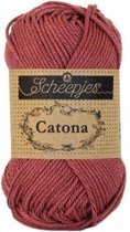 Scheepjes Catona- 396 Rose Wine 10x50gr