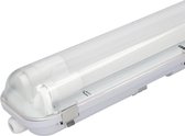 LED T8 TL armatuur IP65 120 cm 6000K  2x18W 4680lm 130lm/W Koppelbaar