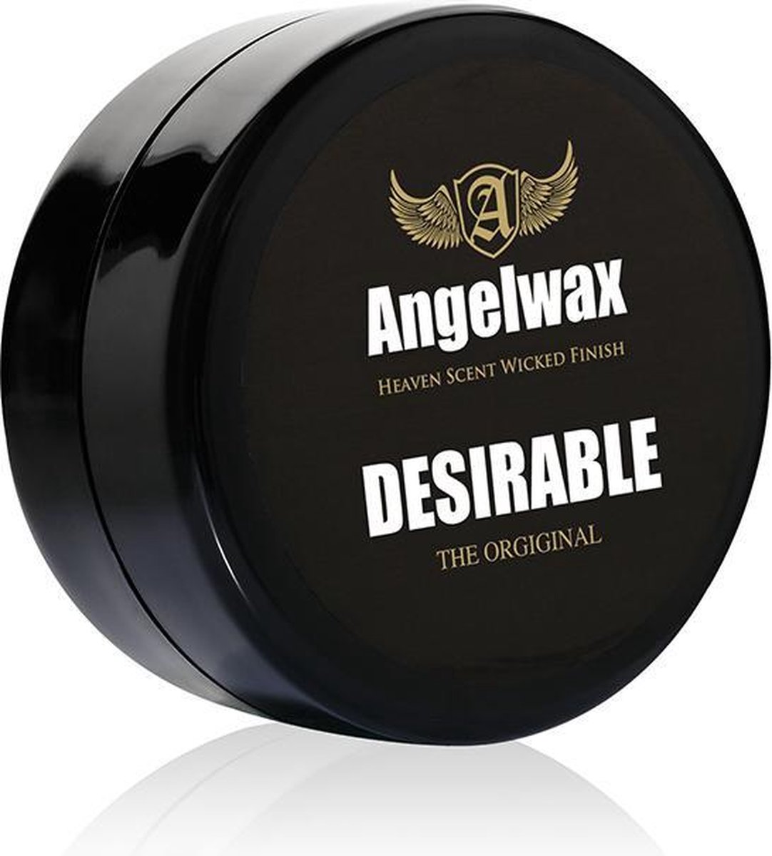 Angelwax Desirable 33ml - showcar Carnauba paste wax - Deze ultieme, handgemaakte wax is zo ontwikkeld dat de unieke waxformule puur is bedoeld voor ongeëvenaarde glans met de beste bescherming.