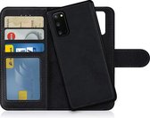 MP Case uitneembare 2in1 BookCase Samsung Galaxy S20 Hoesje - Zwart