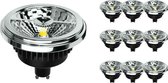 Voordeelpak 10x Noxion LEDspot AR111 GU10 Pro V2.0 15-75W 927 40D 780lm DIM.