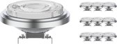 Voordeelpak 10x Noxion Lucent LED Spot AR111 G53 12V 7.3W 918-927 24D | Dim naar Warm - Beste Kleurweergave - Vervangt 50W.
