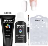 Yayoge kleur wit/white polygel kit polygel nagels starterspakket zonder lamp nail art