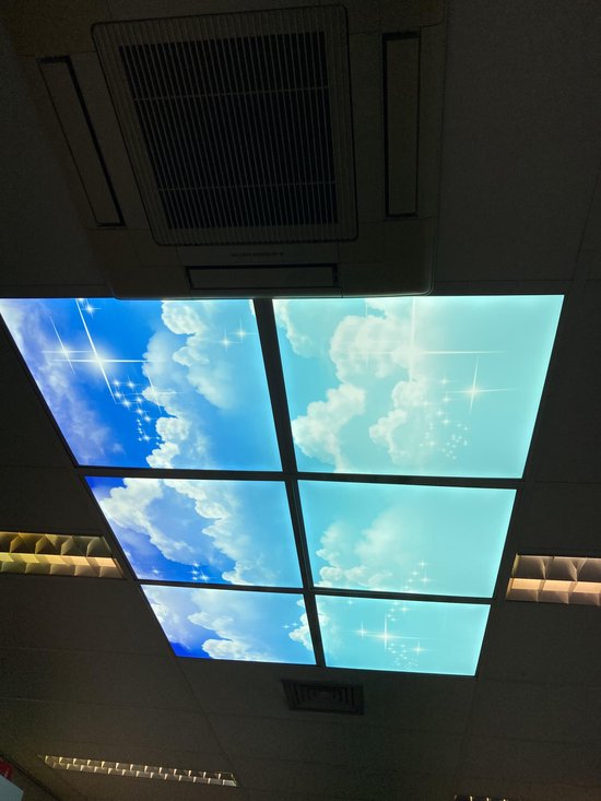 S&L led Panel | Daglicht Wolken Plafond | systeemplafond – Set van 6 led  panel 60 x 60... | bol.com