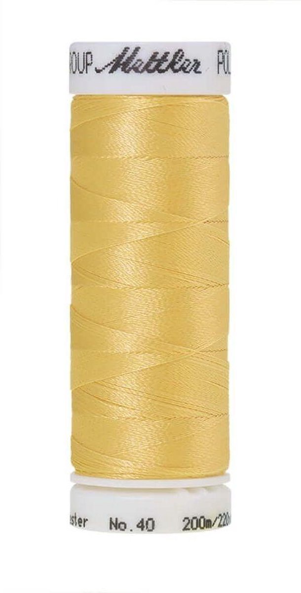 AMANN POLYSHEEN NAAI-BORDUURGAREN, COL-0640 GEEL, 200M, PER STUK.