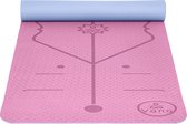 Vano Yoga Mat Deluxe All-In-One - Antislip - Sportmat - Fitnessmat - Duurzaam - Met Draagkoord - 183x61x0,6 cm