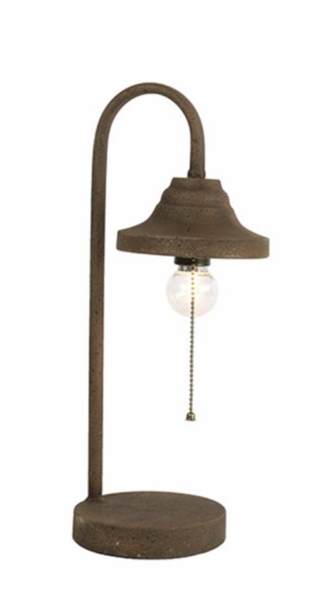 Wandlamp Curtis, roestkleurig, verstelbaar, 57 cm, E14