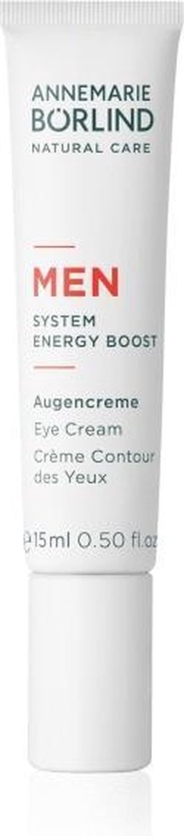 Annemarie Börlind System Energy Boost eye cream/moisturizer Oogcrème Mannen 15 ml