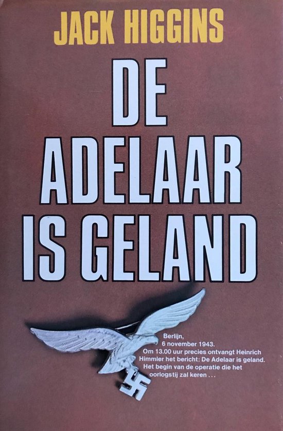 De adelaar is geland