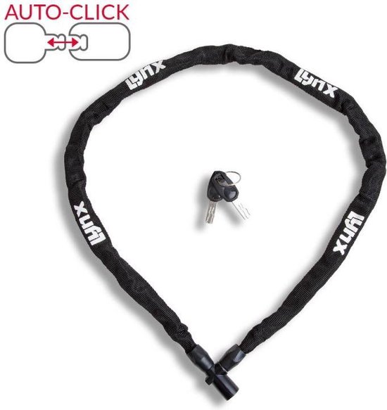 Lynx kettingslot 4mm dik x 100cm lengte van Lynx. — afbeelding 2