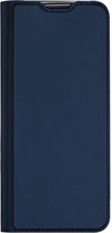 Dux Ducis Slim Softcase Booktype otorola Moto G 5G hoesje - Donkerblauw