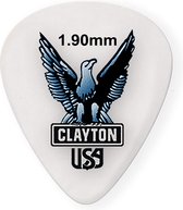 Clayton Acetal standaard plectrums 1.90 mm 12-pack