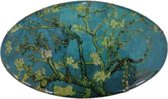Uitstekende kwaliteit made in France Haarspeld - Haarclip 8 cm - Vincent van Gogh - Amandelbloesem