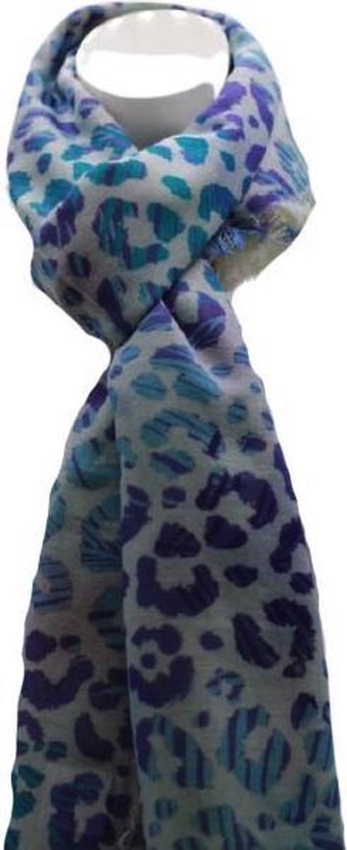 Sjaal Dames Zomer Sjaal met Gekleurde Sterren en Camouflage