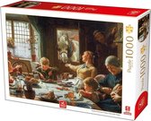 Frederick George Cotman - Een van de familie (1000 stukjes, kunst puzzel)