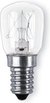 Xavax Koelkast/diepvrieslamp 25W E14 Peervorm Helder